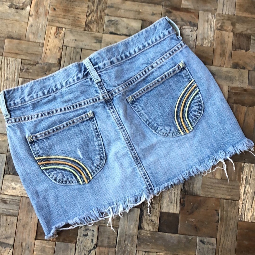 Hollister Denim Miniskirt